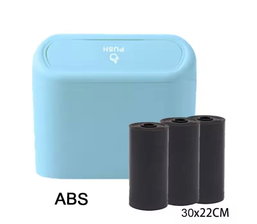 Minicubo de Basura Portátil y Compacto para Coches