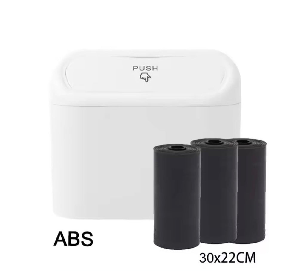 Minicubo de Basura Portátil y Compacto para Coches