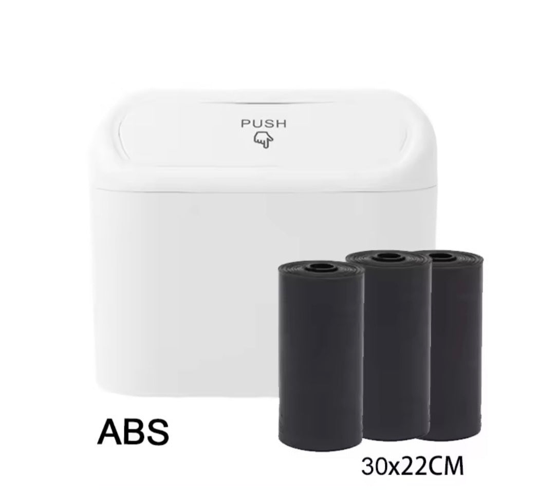 Minicubo de Basura Portátil y Compacto para Coches