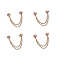 4PCS Magnetic Clothing Clips Multi-Function Magnetic Strength Buttons Clips Pinless Brooch Clips for Women Clothes Cardigans